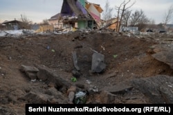 Последствия обстрелов Киевской области