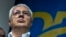 MONTENEGRO -- Montenegrin opposition leader Andrija Mandic attends a news conference after being convicted by a Montenegrin court in Podgorica, May 9, 2019