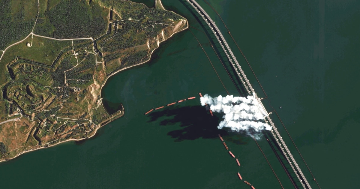 Smoke And Barriers: The Massive Anti-Drone Defenses Of The Crimea Bridge