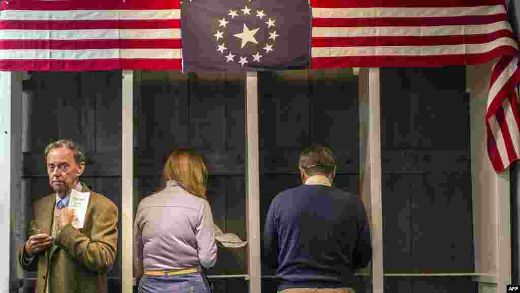 Dixville Notch, New Hampshire, 6. novembar 2012. Foto: AFP / Rogerio Barbosa 