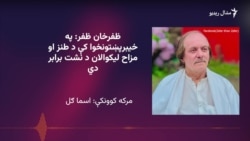 ظفر خان ظفر وايي، د قلندر مومند په وينا يې مزاحيه شاعري پيل کړه