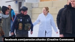 Під час візиту він побував в одній із підземних лікарень Херсона