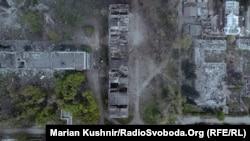 Руйнування внаслідок російських обстрілів у Добропіллі, Донецька область, квітень 2026 року