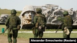 Öz-özüni jar eden Donetsk halk respublikasynyň söweşijileri