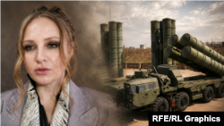 Катерина Тихонова / ЗРК С-400, коллаж