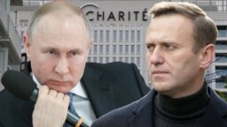 Владимир Путин и Алексей Навальный