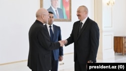 Məhəmməd Baqir Qalibaf və İlham Əliyev