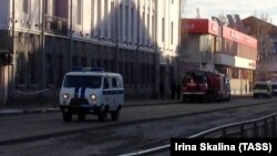 Mesto eksplozije u Arhangelsku