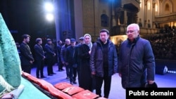 Актер Асанәлі Әшімовпен қоштасу рәсімі. Алматы, 23 желтоқсан 2025 жыл.