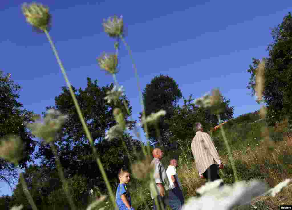 BiH - Selo Ravna, nedaleko od Sarajeva, 8. august 2013. Foto: Reuters / Dado Ruvić 