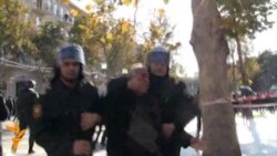 Police Disperse Demonstration In Baku