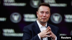 Ֆրանսիա - Tesla, Twitter և մի շարք այլ ընկերությունների սեփականատեր Իլոն Մասքը VivaTech համաժողովում, Փարիզ, 16-ը հունիսի, 2023թ.