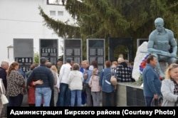 Новый мемориал погибшим военнослужащим в Бирске, 29 августа 2025 года