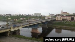 Стары гарадзенскі мост цераз Нёман