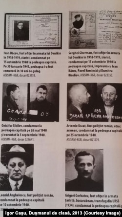 Victime ale represiunilor sovietice în 1940-1941 (Sursă: Igor Cașu, Dușmanul de clasă, 2013)