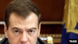 Russian President Dmitry Medvedev