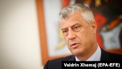 Presidenti i Kosovës, Hashim Thaçi.