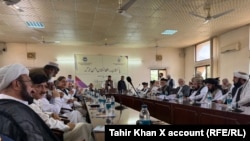 په پېښور کې د افغانستان او پاکستان ترمنځ د جګړې د پایته رسیدو په اړه رابلل شوې جرګه 