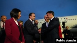 Armenia- French President Emmanuel Macron is in Armenia on a state visit, Yerevan, Armenia, May 3, 2026