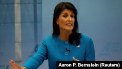 U.S. Ambassador to the United Nations Nikki Haley (file photo)