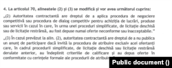 Două dintre prevederile legale care vor fi modificate.