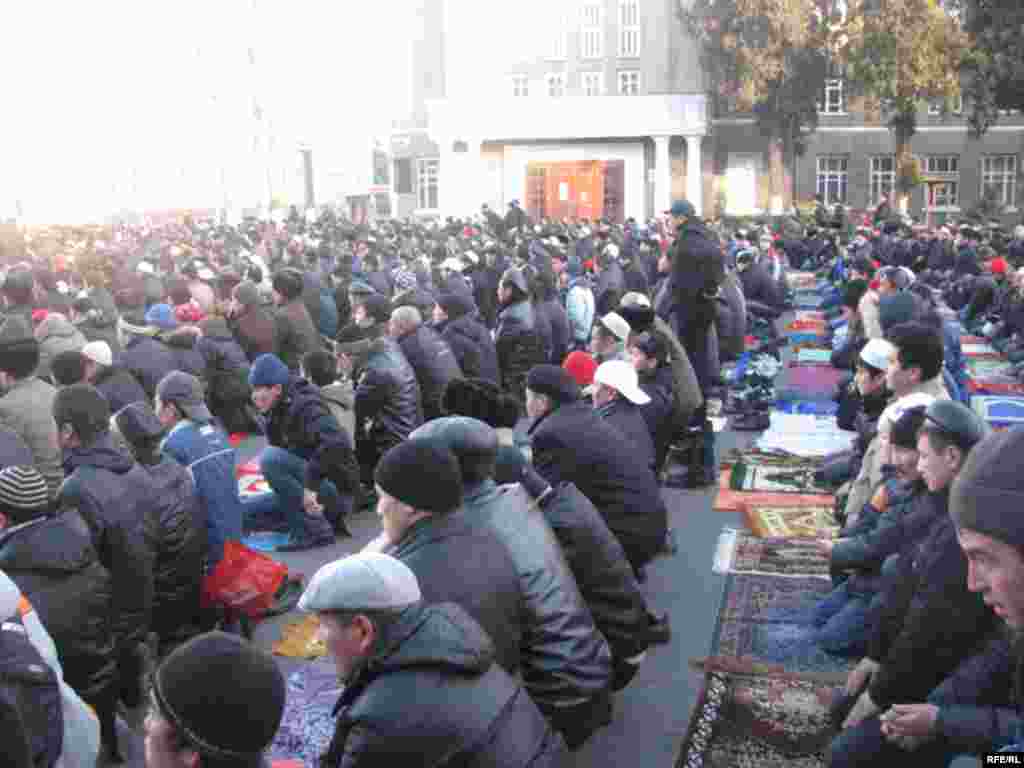 Kyrgyzstan - "Kurman Ait" a Big Muslim Religious Holiday, Also Known as Eid al-Adha (or the “Feast of Sacrifice”). 27Nov2009