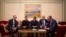 Лидеры европейских стран с президентом Украины в Киеве 10 мая