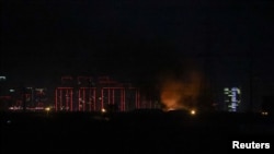 Aeroportul Erbil International din Irak a fost lovit de un atac. 1 martie, 2026.