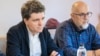 Nicușor Dan și Kelemen Hunor au mers împreună la Praid în urma inundațiilor de săptămâna trecută. 