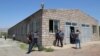 Armenia - A building in the village of Shamiram where four men were shot dead and seven others wounded on 1Aug2017.