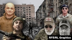 უკრაინაში დაღუპული ქართველები, რომელთა ცხედრების ჩამოსვენება ჯერ ვერ ხერხდება. კოლაჟი 