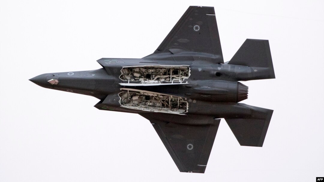 F-35 ВВС Израиля в полете