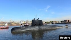 Архивска фотографија: Аргентинската подморница Сан Хуан 
