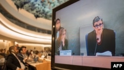 فرانچسکا آلبانزه گزارش خود را به شورای حقوق بشر سازمان ملل ارائه کرد