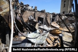 Пошкоджений внаслідок російської атаки національний музей «Чорнобиль». Київ, 24 травня 2026 року