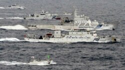 Çin və Yaponiya hərbi gəmiləri mübahisəli adaların yaxınlığında rastlaşıblar