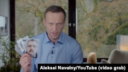 Részlet Alekszej Navalnij egyik videójából , 2020. december 15.