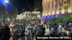 აქცია რუსთაველის გამზირზე