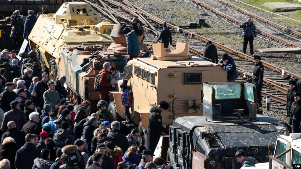 Выставка "Сирийский перелом" в Севастополе, 3 марта 2019 года