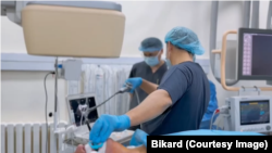 Операция учурунда тартылган сүрөт. 