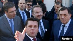 Aleksandar Vučić, Bakir Izetbegović i Milorad Dodik