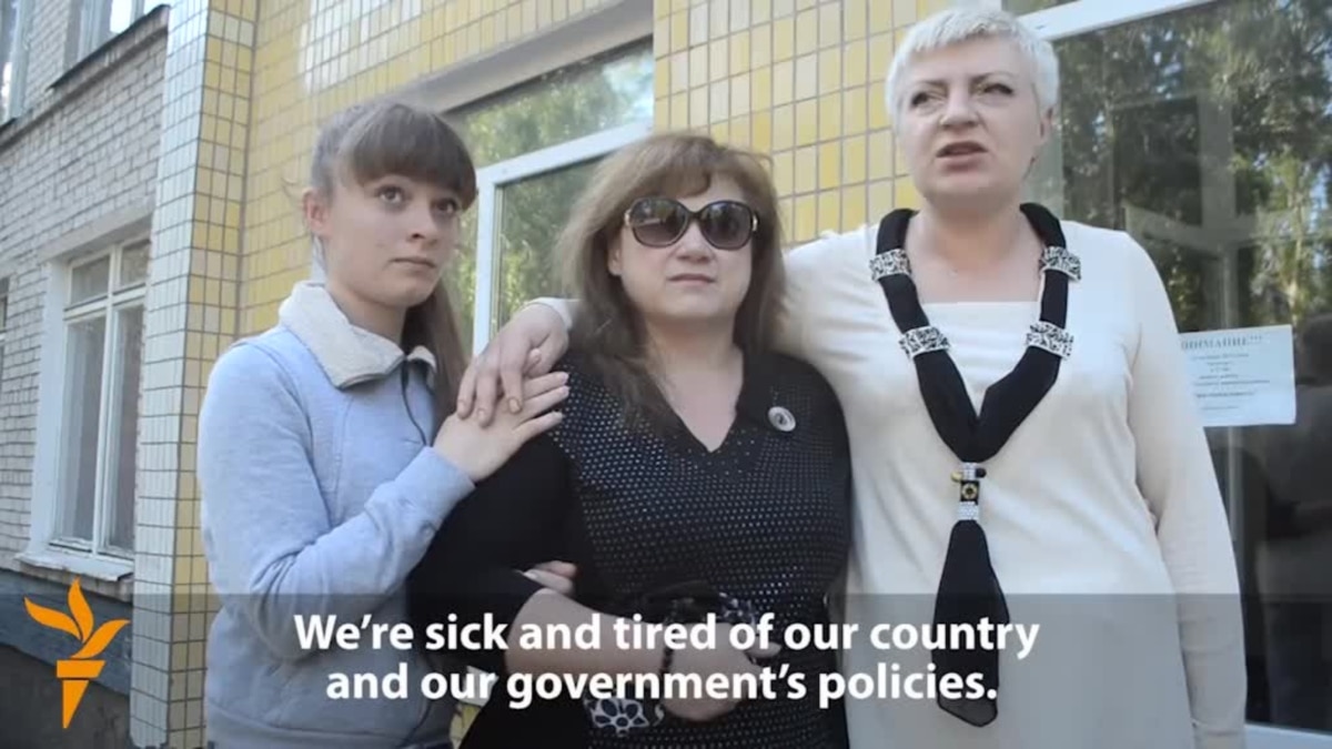 Donetsk Referendum Voters Say They're 'Sick And Tired' Of Ukrainian Rule