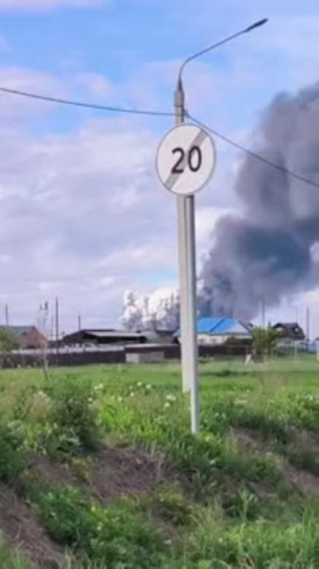 Атака дронов в Иркутской области.mp4