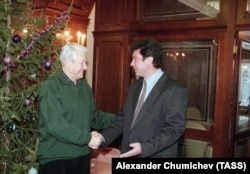 Борис Ельцин и Борис Немцов, 1998 год
