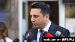 ԱԺ նախագահ Ալեն Սիմոնյան, արխիվ