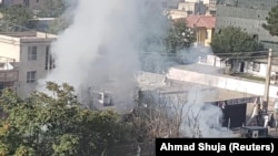 Pamje e një eksplodimi të mëparshëm në Kabul