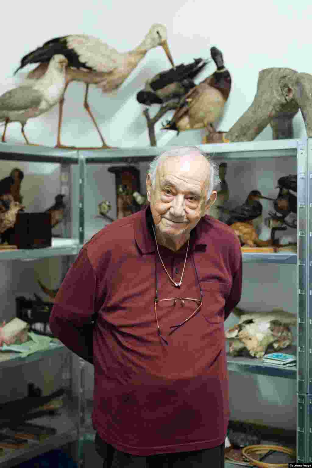 Daniel Spoerri în atelierul său