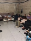 Ukrainian citizens who have been expelled from the Russian Federation are waiting at the Georgian-Russian border