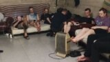 Ukrainian citizens who have been expelled from the Russian Federation are waiting at the Georgian-Russian border