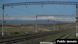 Залізничні шляхи на захід від Єревану, 2024 рік. Концесіонером вірменської залізниці є «Російська залізниця», зазначає СЗР